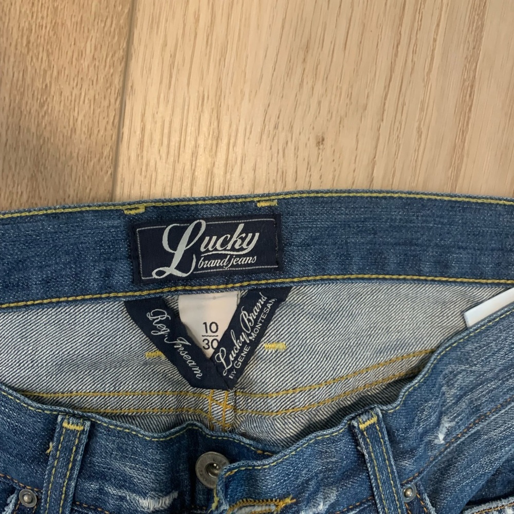 Lucky Brand Blue Boyfriend Jeans